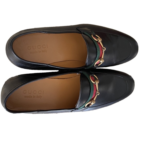 New in Box Men\'s Genuine Gucci Horsebit Agnello Plonge Shoes Black Size 8.5 main image 6